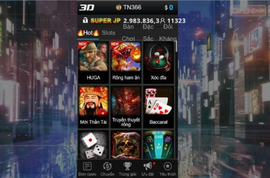 Slot Game dễ dàng thao tác, phù hợp với mọi đối tượng